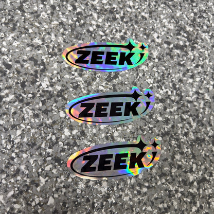ZEEK Stickers (3 Pack)