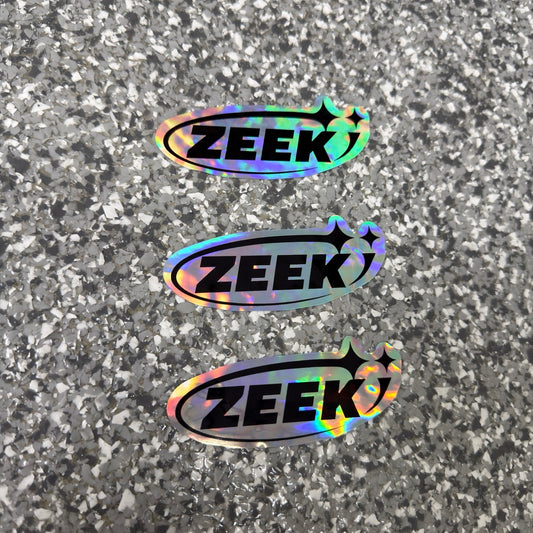 ZEEK Stickers (3 Pack)